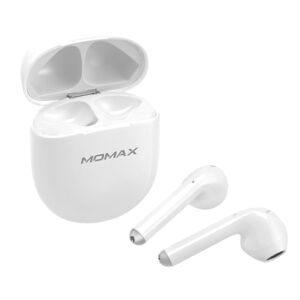 Momax True Wireless Bluetooth Earbuds and Charging Case White Momax True Wireless Bluetooth Earbuds and Charging Case White